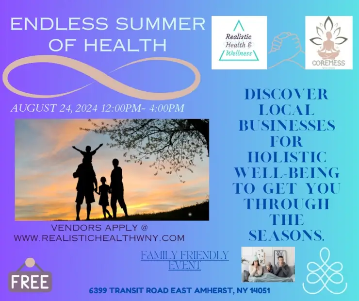 Realistic Health & Wellness Clean Endless Summer Event Flyer